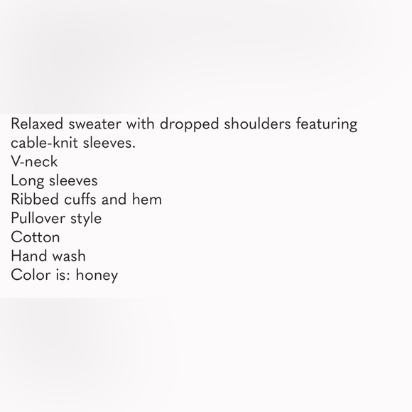 Free People When It Rains V-Neck Sweater - SIZE MEDIUM - Picture 16 of 16